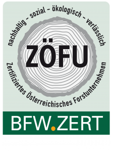 SF Forst Konzept ist das erste zertifizierte Forstunternehmen Vorarlbergs