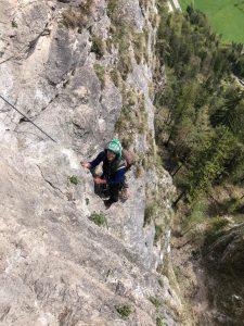 Felsräumen, Felsräumarbeiten, Klettersteig, Rodung, roden