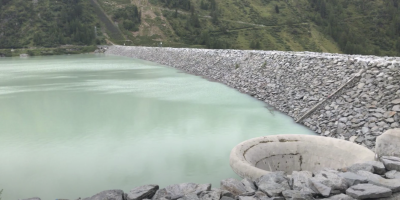 Um die Turbinen des Gepatsch-Stausees im Kaunertal nicht zu beschädigen, müssen jährlich Holzbringungen aus dem See gemacht werden. SF Forst Konzept wurde dafür beauftrag